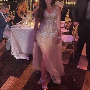 Pnina Tornai custom made evening gown size 10